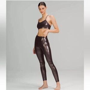 Shiny Metallic Leggings